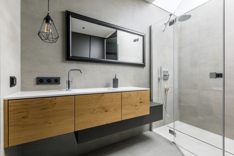 Floating Vanity and Shower